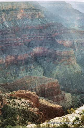 Grand Canyon - layers of rock