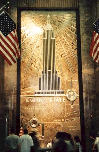 New York Empire State Building inside