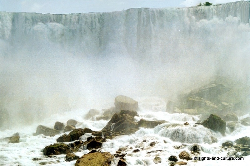 Niagara Falls viewed from the Canadian side