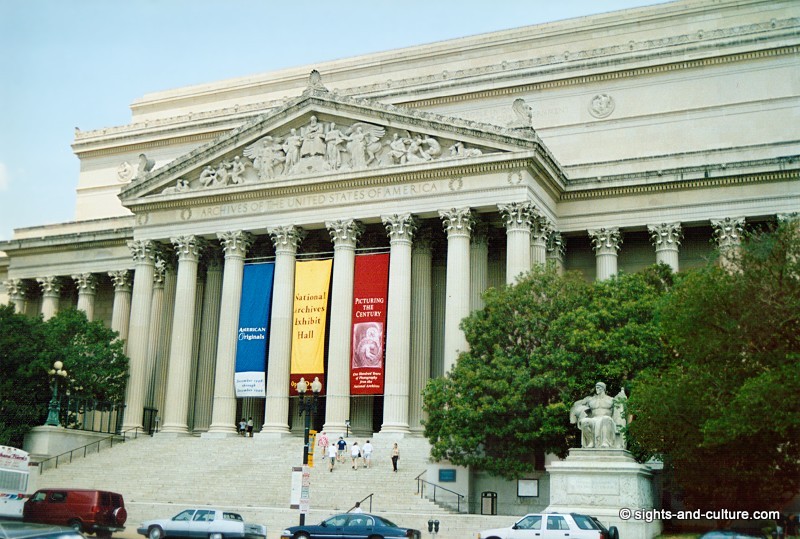 Washington archives of the USA