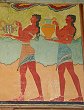 Knossos palace king Minos - fresco procession