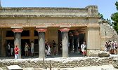 Knossos palace king Minos - holy place of the double axes