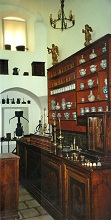 oldest pharmacy of Europe inthe Franziscan Monastery Court