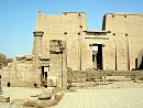 Edfu Horus temple pylon front side