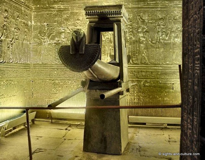 Edfu Horus temple reliefs