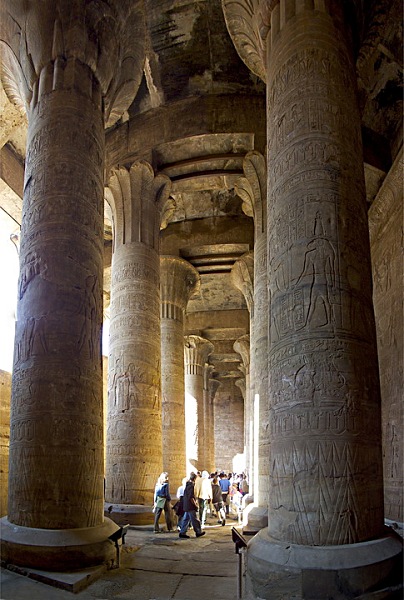 Edfu Horus Temple hypostyle hall
