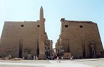 Tempel von Luxor Pylon - Tempeleingang
