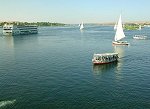 cruise on the Nile - scenic view of the river