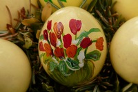 painted Easter egg 1