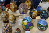 Works from Ostrich Eggs