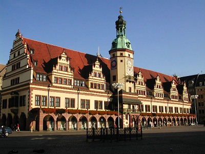 Leipzig, old town hall