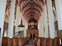 Leipzig, church of Saint Thomas nave