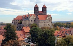 Quedlingurg collegiate church of St Servatius (picture from brochure)