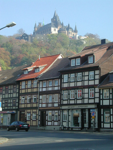 Wernigerode view to the castle