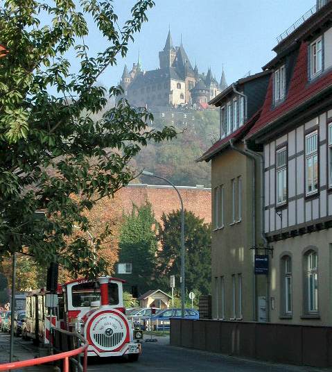 Wernigerode view to the castle