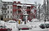 snowy street