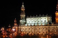 Dresden Hofkirche, Blick vom Opernhaus