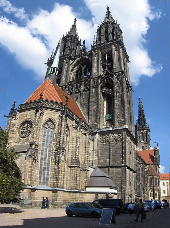 Meissen Cathedral  on the Castle Hill