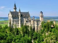 Castle Neuschwanstein in Bavaria