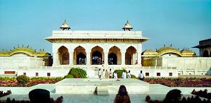 Agra, Red Fort - Khas Mahal, the exalted place of rest