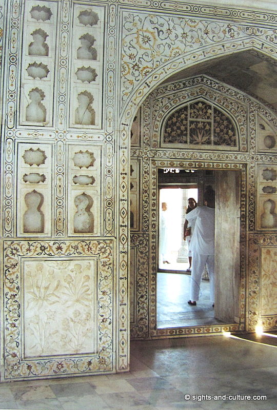 India Agra Red Fort Mogul Palace Unesco World Heritage