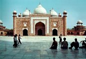 Taj Mahal - mosque beside the Taj