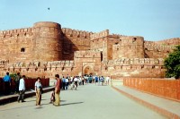 Agra, Red Fort - Elephant Gate