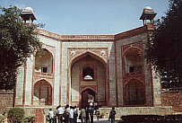 Tomb of Humayuns - the Taj of Delhi, entrance