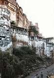 Mehrangarh Fort, view to the ramparts