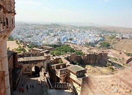 Jodhpur view of the city from the Mehrangarh Fort