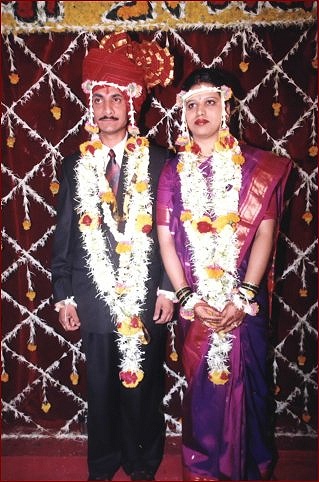 Indian marriage bride and the groom