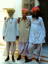 Traditional clothing for men in Rajasthan