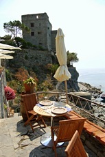Monterosso tavern at the castle