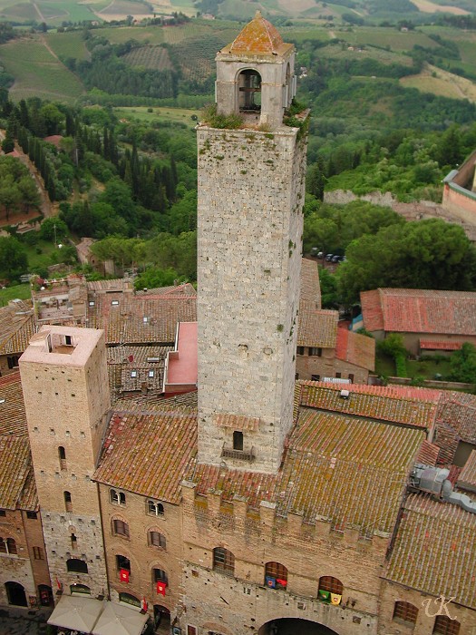 San Gimignano aerial view (3)