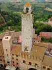 San Gimignano areal view