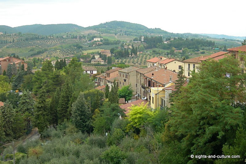 San Gimignano countryside