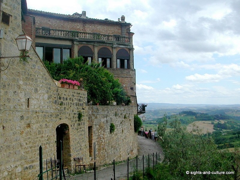 San Gimignano lookout point