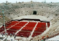 Verona Arena Blick zur B&uuml;hne