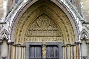 Westminster Abbey, North portal - detail