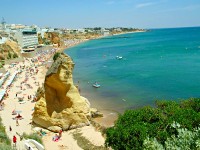 Albufeira beach