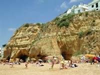 Albufeira beach