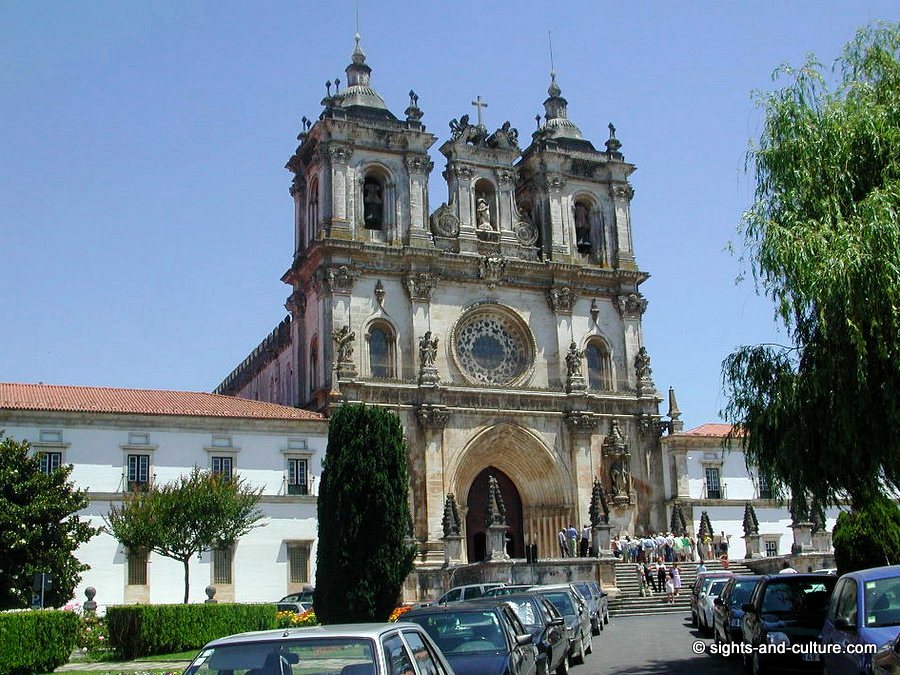Alcobaca monastery, facade UNESCO world heritage