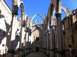 Carmo Church memorial to the earth quake 1755