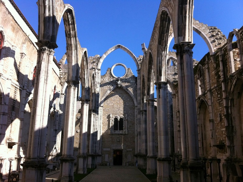 Lisbon, Carmo Church, memorial to the earth quake 1755