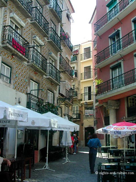 Portugal, Lisbon - Alfama, the oldest district