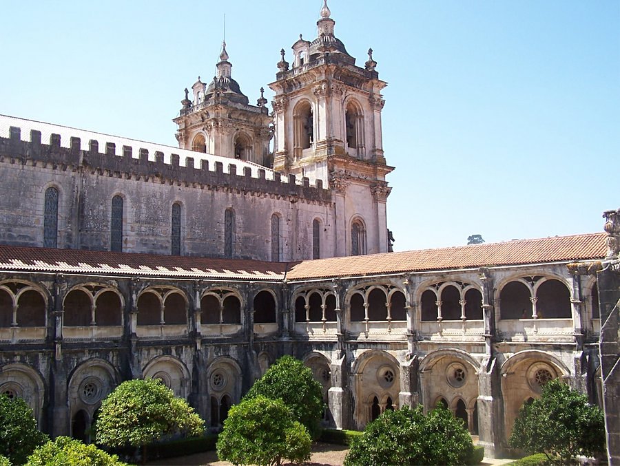 Alcobaca monastery, cloister UNESCO world heritage
