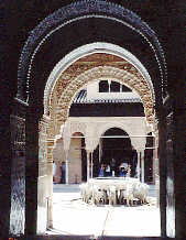 Granada Alhambra Löwenhof
