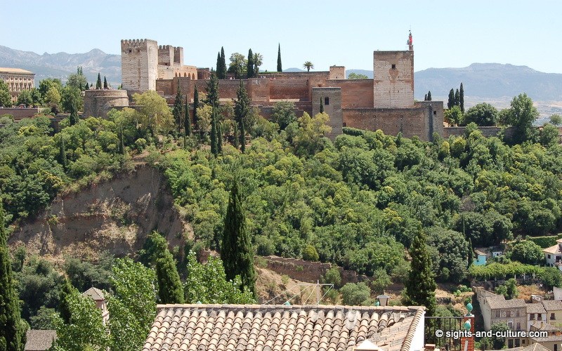 Alhambra Alcazaba, the citadel