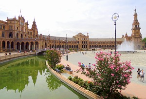 Sevilla Spanischer Platz