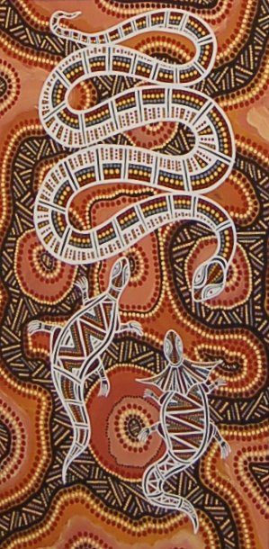 Aboriginal artist at kuranda